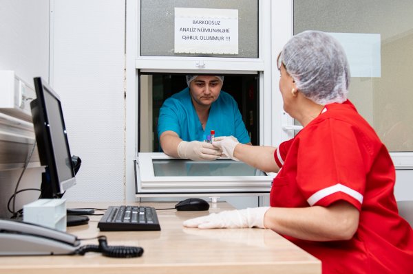 Sumqayıtda tibb müəssisələrinin laboratoriyaları yeniləndi -FOTOLAR