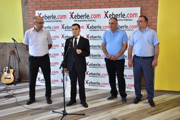 Sumqayıtın Xeberle.com informasiya portalı 10 yaşını qeyd etdi - FOTOLAR