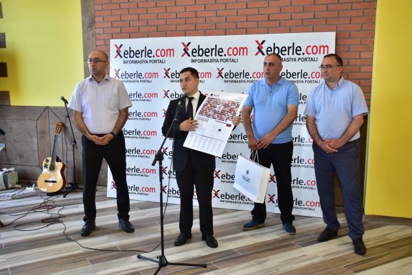 Sumqayıtın Xeberle.com informasiya portalı 10 yaşını qeyd etdi - FOTOLAR