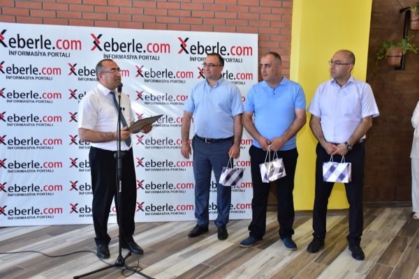 Sumqayıtın Xeberle.com informasiya portalı 10 yaşını qeyd etdi - FOTOLAR