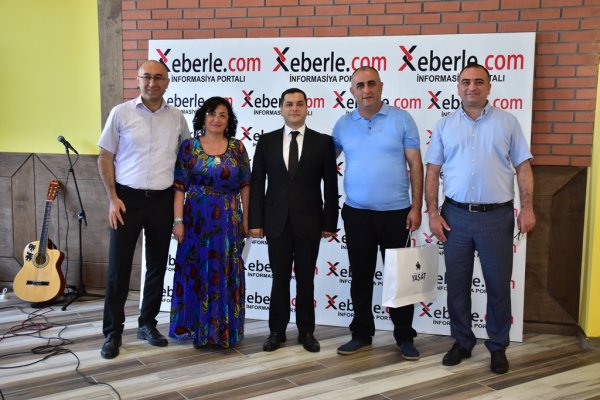 Sumqayıtın Xeberle.com informasiya portalı 10 yaşını qeyd etdi - FOTOLAR