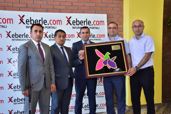 Sumqayıtın Xeberle.com informasiya portalı 10 yaşını qeyd etdi - FOTOLAR