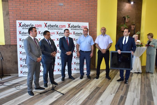 Sumqayıtın Xeberle.com informasiya portalı 10 yaşını qeyd etdi - FOTOLAR