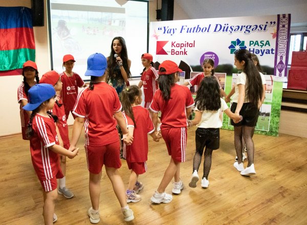 Sumqayıtda “Yay Futbol Düşərgəsi”nin ikinci mərhələsi başa çatıb - FOTOLAR