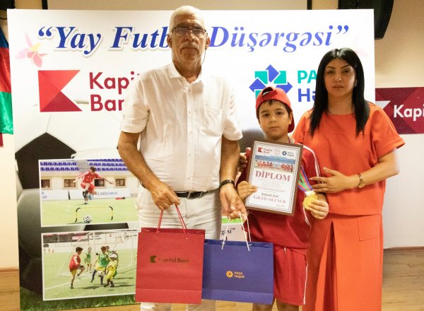 Sumqayıtda “Yay Futbol Düşərgəsi”nin ikinci mərhələsi başa çatıb - FOTOLAR