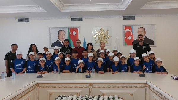Sumqayıtda “Yay Futbol Düşərgəsi”nin ikinci mərhələsi başa çatıb - FOTOLAR