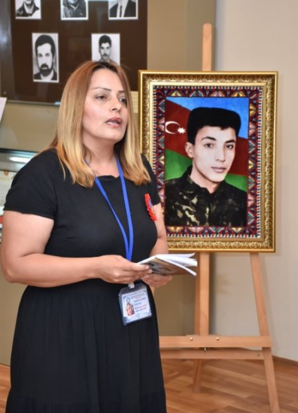 Sumqayıtda şəhid Elman Abbasovun xatirəsi anılıb - FOTO