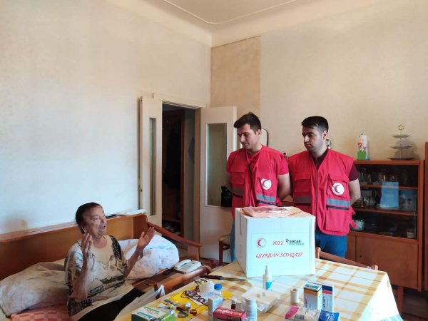 Sumqayıt ayparaçıları 100 ahıl ailəni sevindirdi - FOTO