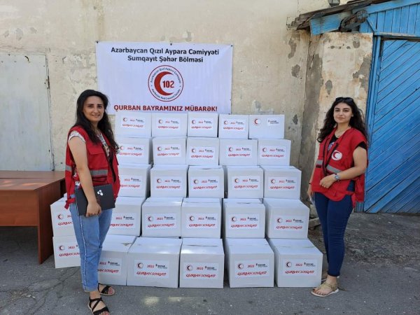 Sumqayıt ayparaçıları 100 ahıl ailəni sevindirdi - FOTO