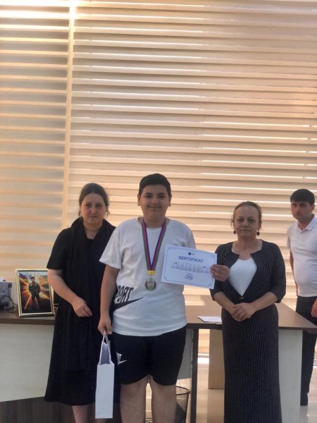 Sumqayıtda şəhid Şəhriyar Qasımovun xatirəsinə həsr edilmiş şahmat turniri keçirilib - FOTO