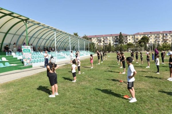 Sumqayıtda “Gimnastika hamı üçün” - FOTOLAR