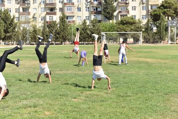 Sumqayıtda “Gimnastika hamı üçün” - FOTOLAR
