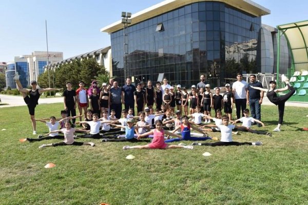 Sumqayıtda “Gimnastika hamı üçün” - FOTOLAR