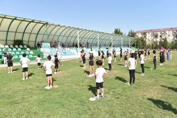 Sumqayıtda “Gimnastika hamı üçün” - FOTOLAR
