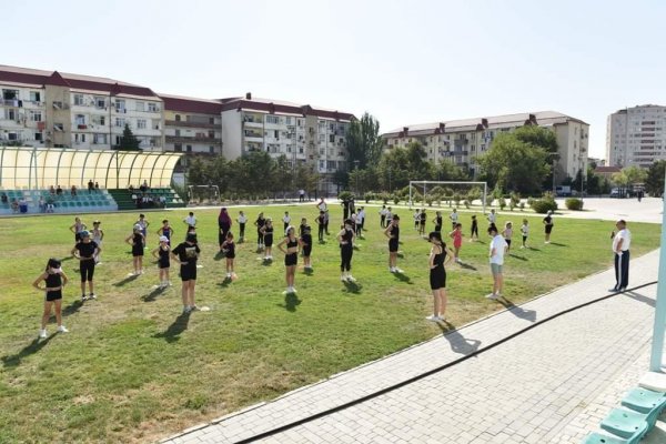 Sumqayıtda “Gimnastika hamı üçün” - FOTOLAR