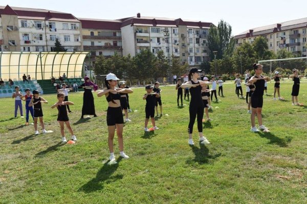 Sumqayıtda “Gimnastika hamı üçün” - FOTOLAR