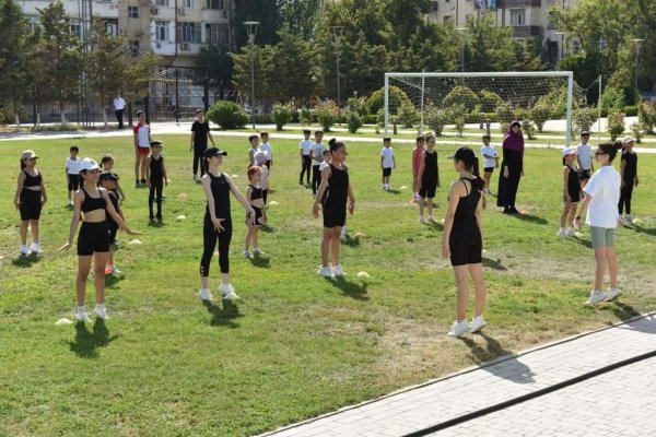 Sumqayıtda “Gimnastika hamı üçün” - FOTOLAR
