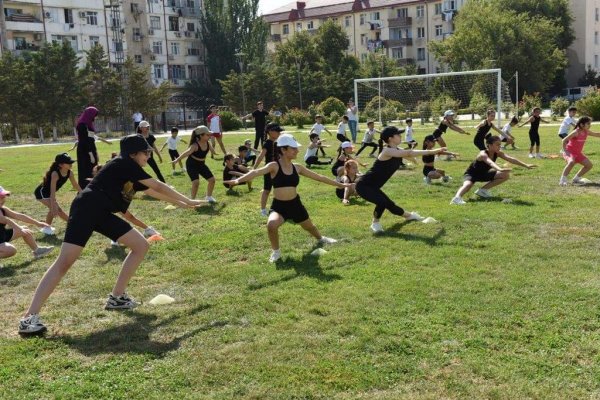 Sumqayıtda “Gimnastika hamı üçün” - FOTOLAR