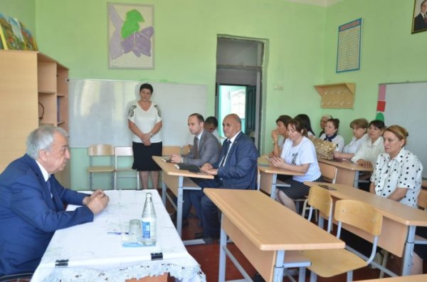 Malik İsaqov Sumqayıtda səyyar qəbul keçirdi - FOTOLAR