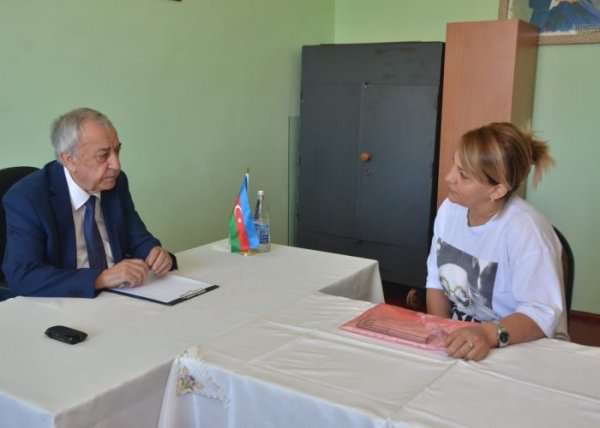 Malik İsaqov Sumqayıtda səyyar qəbul keçirdi - FOTOLAR