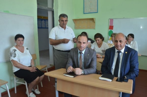 Malik İsaqov Sumqayıtda səyyar qəbul keçirdi - FOTOLAR