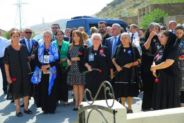 Müşfiq Məmmədli şəhidin anım günündə iştirak edib -FOTO