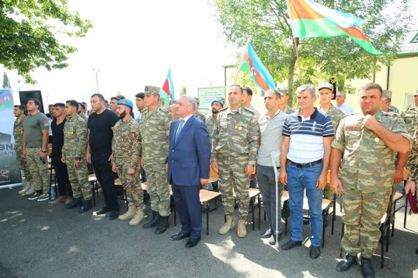 Müşfiq Məmmədli şəhidin anım günündə iştirak edib -FOTO