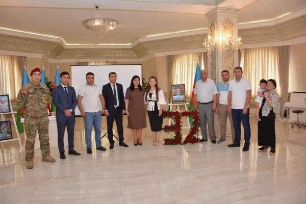 Xırdalanda şəhid kapitan Nurlan Mustafayevin doğum günü qeyd edilib - FOTO