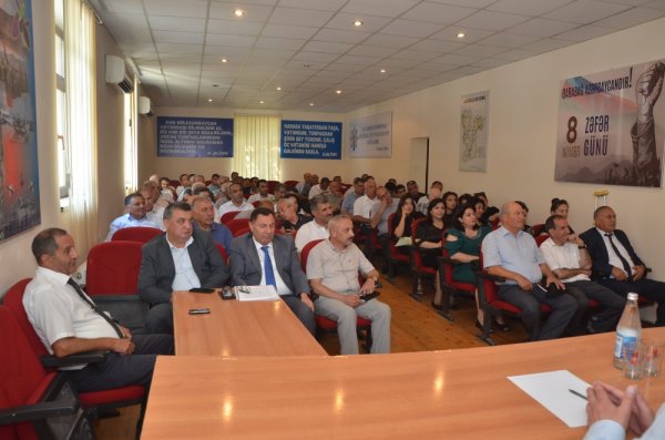 Sumqayıtda AJB-nin Şərqi Zəngəzur Regional Təşkilatının təsis yığıncağı keçirilib - FOTO