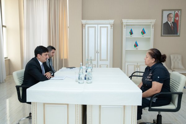 Vüqar Behbudov Sumqayıtda vətəndaş qəbulu keçirib - FOTOLAR