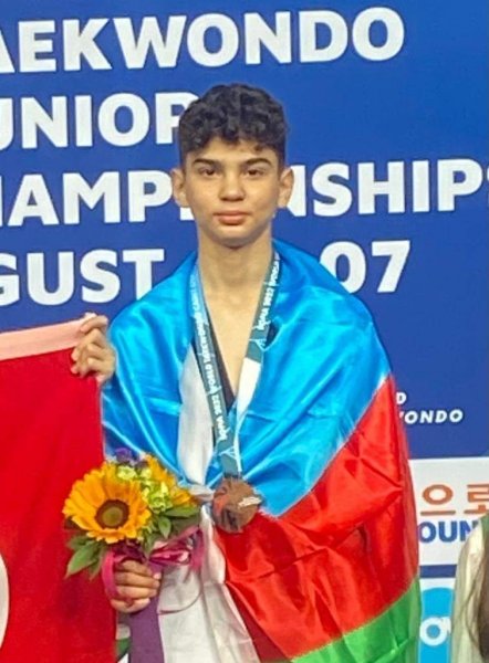 Taekvondo üzrə Sumqayıt idmançısının növbəti uğuru -FOTO