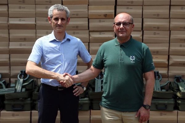 Fransa Azərbaycana yeni minaaxtaran avadanlıqlar hədiyyə etdi - FOTO