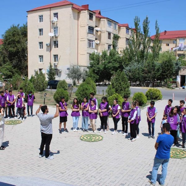 Sumqayıtda əyləncəli komanda oyunları təşkil olunub -FOTO
