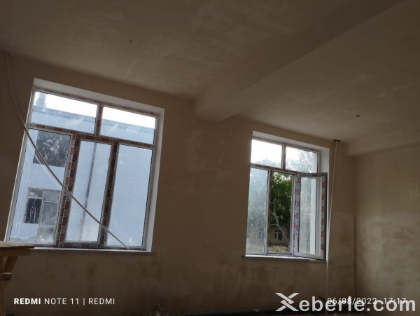 Sumqayıtda qəzalı məktəbin əsaslı təmirinə başlanıldı -FOTOLAR