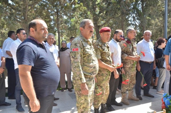 Sumqaıtda şəhid Vüsal Allahverdiyevin doğum günü qeyd edilib - FOTO