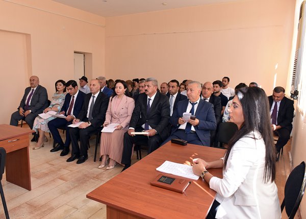 Zakir Fərəcov növbəti səyyar qəbul-görüşü keçirdi - FOTO