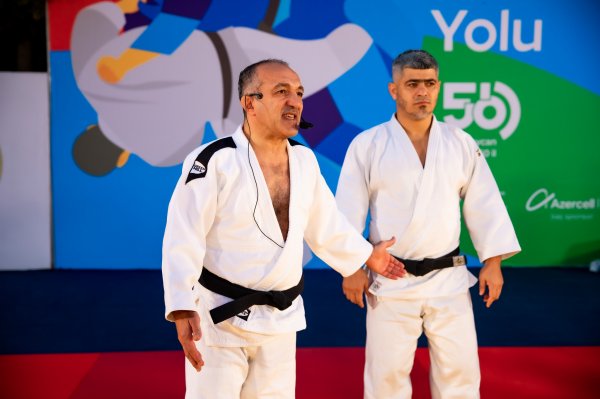 Sumqayıtda cüdo üzrə ustad dərsi keçirilib - FOTOLAR