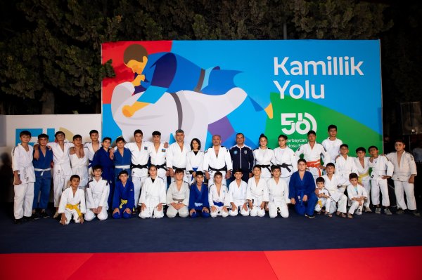 Sumqayıtda cüdo üzrə ustad dərsi keçirilib - FOTOLAR