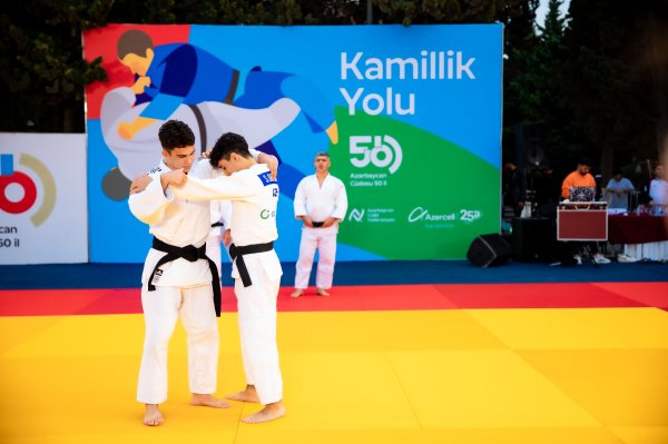 Sumqayıtda cüdo üzrə ustad dərsi keçirilib - FOTOLAR