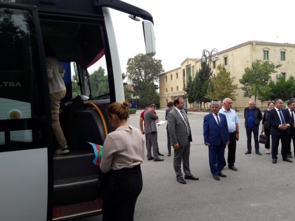 "Böyük Qayıdış"ın ilk müəllimləri Ağalıya getdilər - FOTO