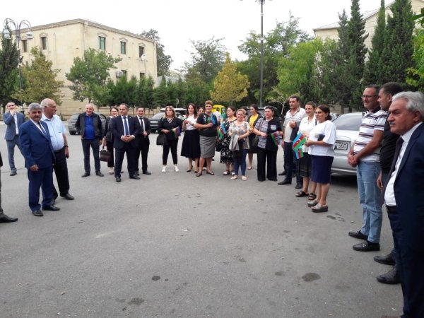 "Böyük Qayıdış"ın ilk müəllimləri Ağalıya getdilər - FOTO