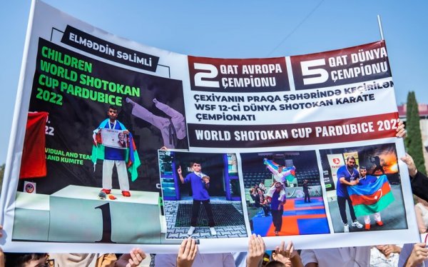 Sumqayıt Dünya məktəbində şəhid, qazi övladlarının ödənişsiz təhsil alması üçün kvota ayrıldı (FOTO+VİDEO)