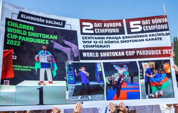 Sumqayıt Dünya məktəbində şəhid, qazi övladlarının ödənişsiz təhsil alması üçün kvota ayrıldı (FOTO+VİDEO)