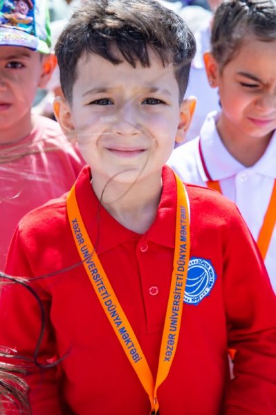 Sumqayıt Dünya məktəbində şəhid, qazi övladlarının ödənişsiz təhsil alması üçün kvota ayrıldı (FOTO+VİDEO)