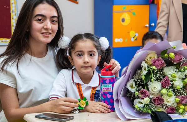 Sumqayıt Dünya məktəbində şəhid, qazi övladlarının ödənişsiz təhsil alması üçün kvota ayrıldı (FOTO+VİDEO)