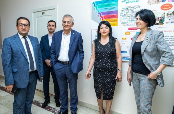 Sumqayıt Dünya məktəbində şəhid, qazi övladlarının ödənişsiz təhsil alması üçün kvota ayrıldı (FOTO+VİDEO)