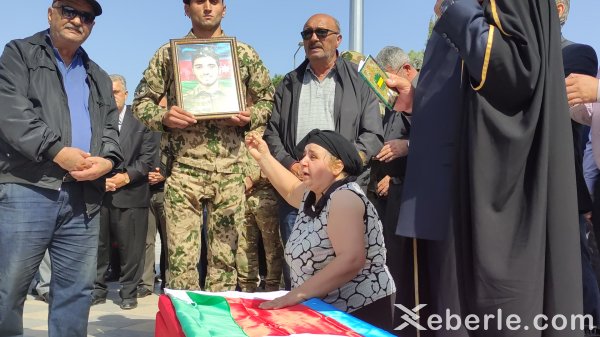 Bəxtiyar Muradov Sumqayıt Şəhidlər xiyabanında dəfn olunub - FOTOLAR