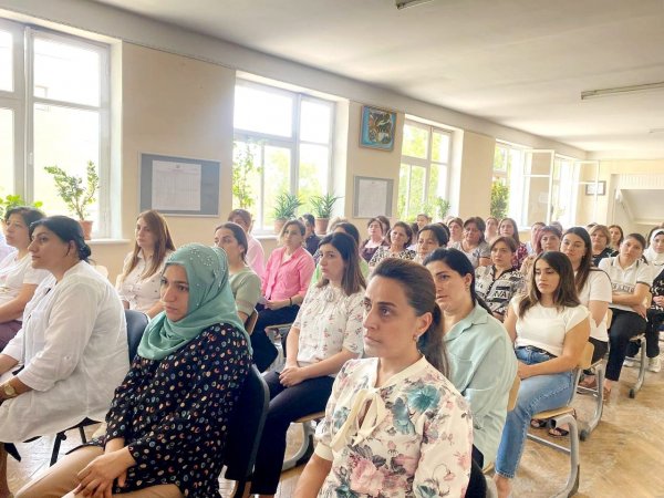 Xidmət Sahələri üzrə Sumqayıt Dövlət Peşə Təhsil Mərkəzində müşavirə keçirilib - FOTO