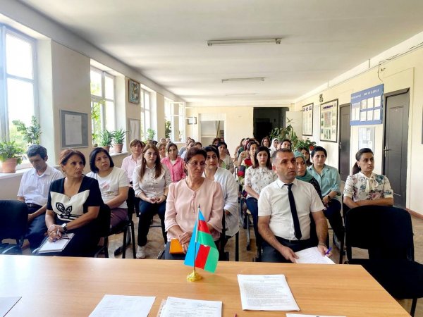 Xidmət Sahələri üzrə Sumqayıt Dövlət Peşə Təhsil Mərkəzində müşavirə keçirilib - FOTO