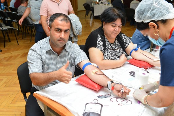 "Azərikimya"da növbəti qanvermə aksiyası keçirilib - FOTO